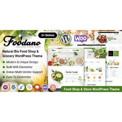 Foodano – Natural Food Shop & Grocery WordPress Theme - Dghut