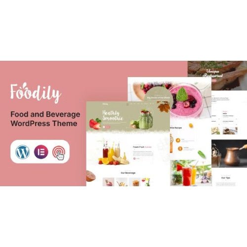 Foodily – Food and Beverage WordPress Theme - Dghut