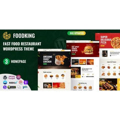 Foodking – Fast Food Restaurant WordPress Theme - Dghut