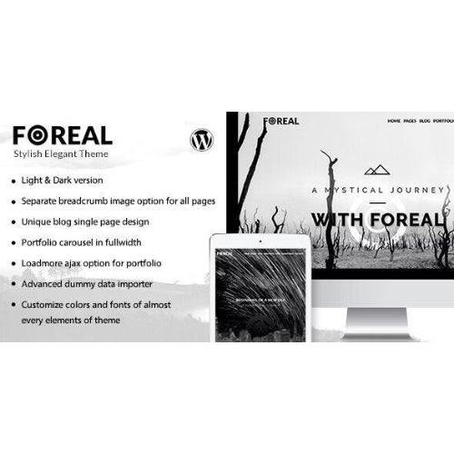 Foreal – Director, Writer WordPress Theme - Dghut