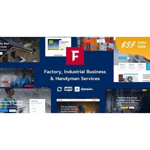 Fortis – Factory Industrial Business & Handyman Services WordPress Theme - Dghut