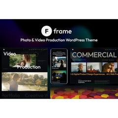 Frame – Photo & Video Production WordPress Theme - Dghut