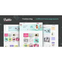Fribbo – Freebies Blog WordPress Theme - Dghut