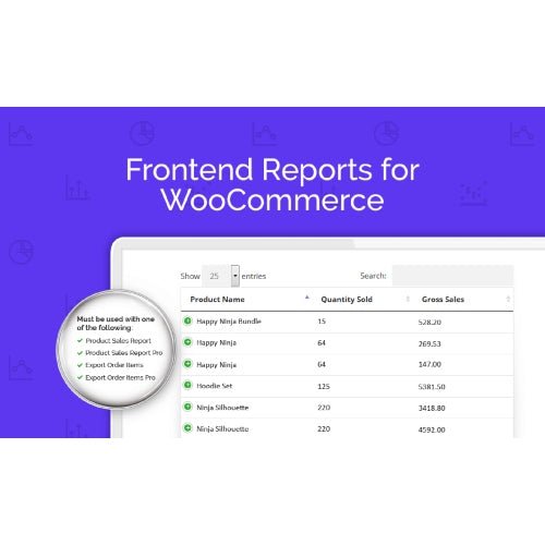 Frontend Reports for WooCommerce - Dghut