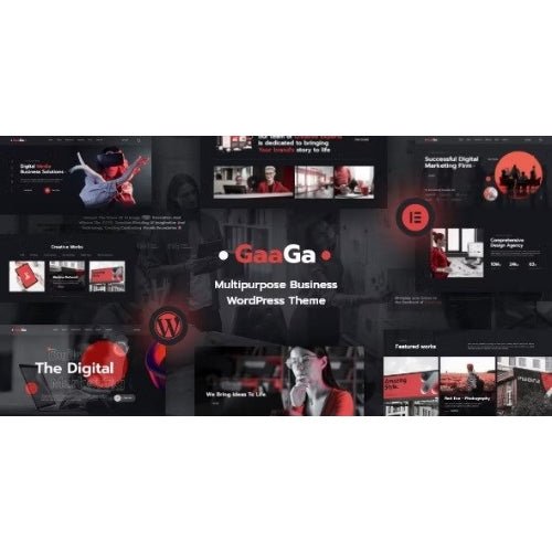 Gaaga – Creative Agency Theme - Dghut