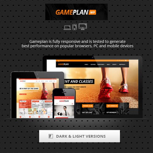 Gameplan – Event and Gym Fitness WordPress Theme - Dghut