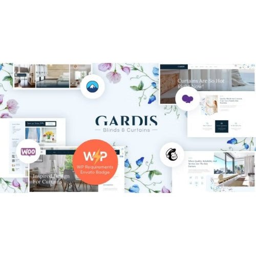 Gardis | Blinds and Curtains WordPress Theme - Dghut