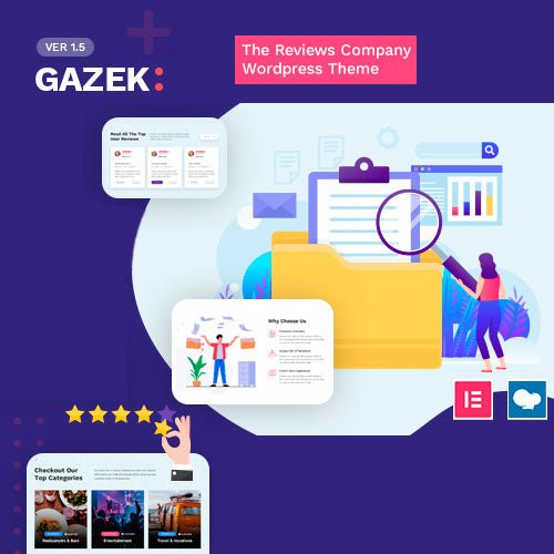 Gazek – Review WordPress Theme - Dghut
