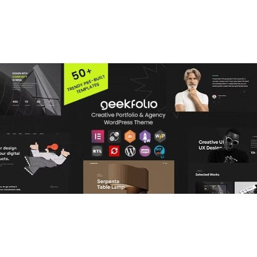 Geekfolio – Elementor Creative Portfolio & Agency WordPress Theme - Dghut