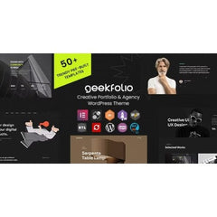 Geekfolio – Elementor Creative Portfolio & Agency WordPress Theme - Dghut