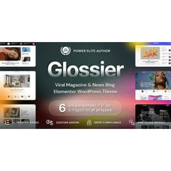 Glossier – Newspaper & Viral Magazine WordPress Theme - Dghut