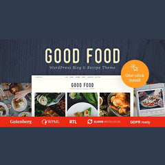 Good Food – Recipe Magazine & Culinary Blog Theme - Dghut
