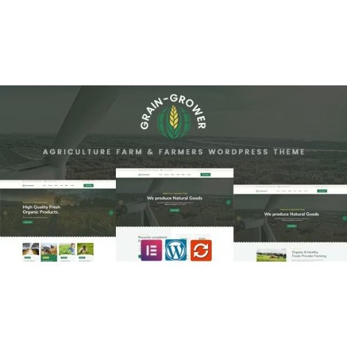 Graingrower – Agriculture Farming WordPress Theme - Dghut