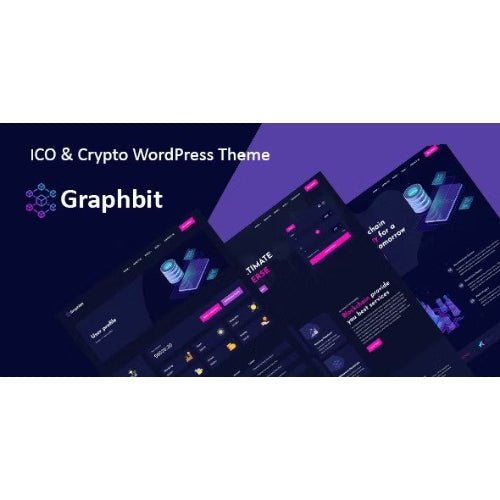 Graphbit – ICO & Crypto Bootstrap WordPress Theme - Dghut