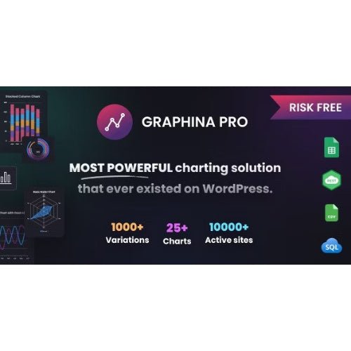 Graphina Pro – Elementor Dynamic Charts, Graphs, & Datatables - Dghut