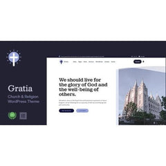 Gratia – Church & Religion WordPress Theme - Dghut