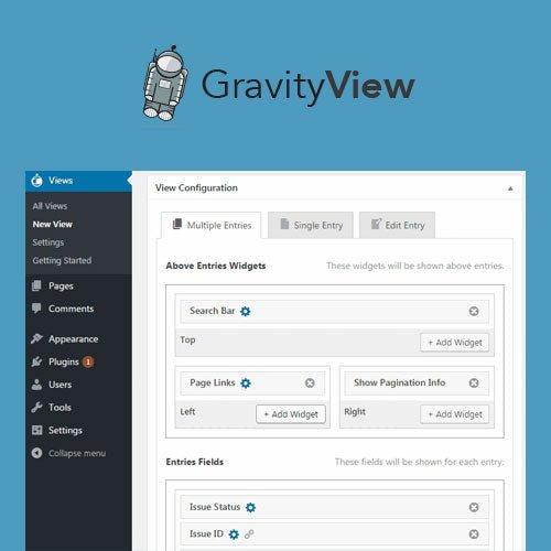 Gravity View WordPress Plugin - Dghut