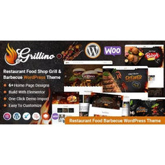 Grillino – Grill, Bar & Restaurant Shop WordPress Theme - Dghut