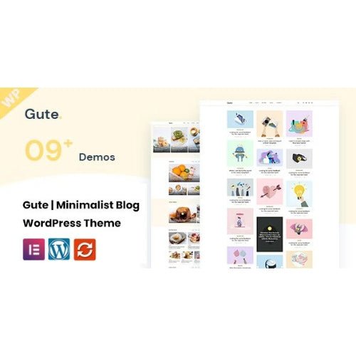 Gute | Minimalist Blog WordPress Theme - Dghut