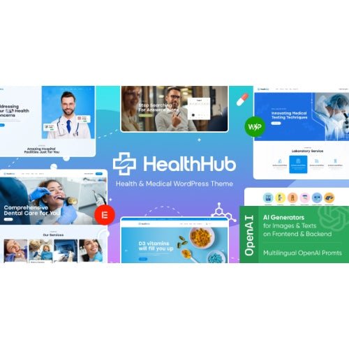 HealthHub – Health & Medical WordPress Theme - Dghut