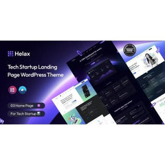 Helax – Tech Startup WordPress Theme - Dghut
