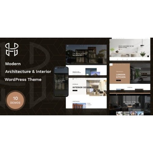Hellix – Modern Architecture &amp; Interior Design WordPress Theme - Dghut