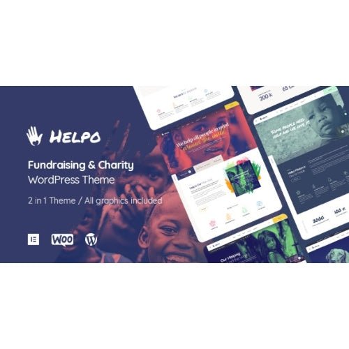 Helpo | Charity & Nonprofit WordPress Theme - Dghut