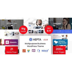 Hepta – Multipurpose Business WordPress Theme - Dghut