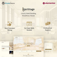 Herittage – Hotel Booking WordPress Theme - Dghut