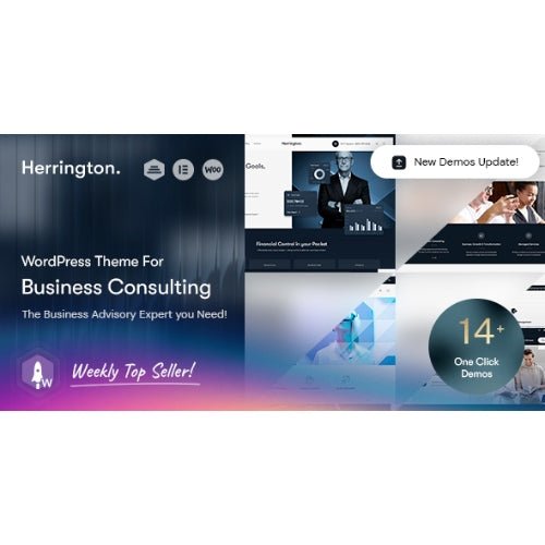 Herrington – Business Consulting WordPress Theme - Dghut