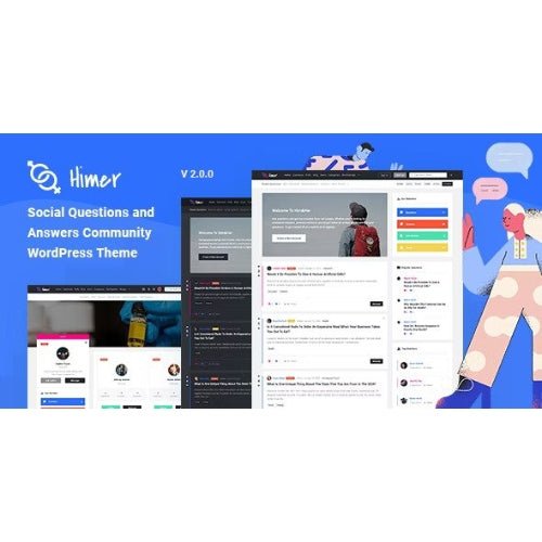 Himer – Social Questions and Answers WordPress Theme - Dghut