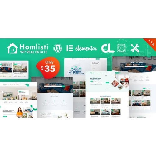 Homlisti – Real Estate WordPress Theme + RTL - Dghut