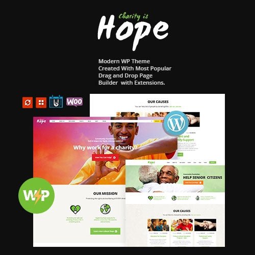 Hope | Non - Profit, Charity & Donations WordPress Theme + RTL - Dghut