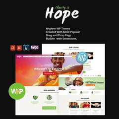 Hope | Non - Profit, Charity & Donations WordPress Theme + RTL - Dghut