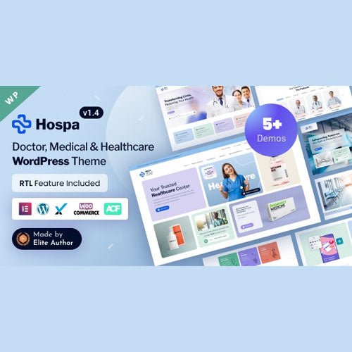 Hospa – Medical Clinic & Hospital Elementor WordPress Theme - Dghut