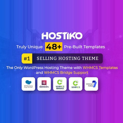 Hostiko WordPress WHMCS Hosting Theme - Dghut