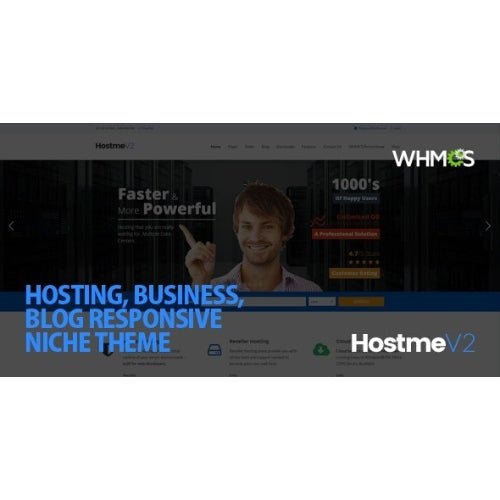 Hostme v2 – Responsive WordPress Theme - Dghut
