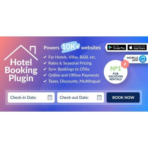 Hotel Booking WordPress Plugin – MotoPress Hotel Booking - Dghut