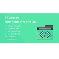 HT Script Pro – Insert Headers and Footers Code - Dghut