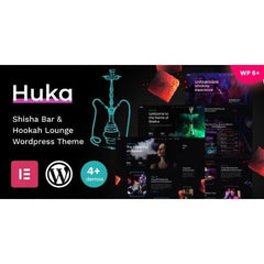 Huka – Shisha Bar & Hookah Lounge WordPress Theme - Dghut