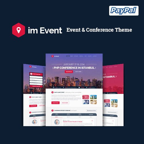 im Event – Event & Conference WordPress Theme - Dghut