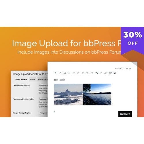 Image Upload for bbPress Pro - Dghut