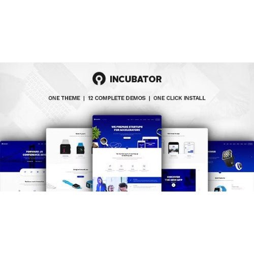 Incubator – WordPress Startup Business Theme - Dghut