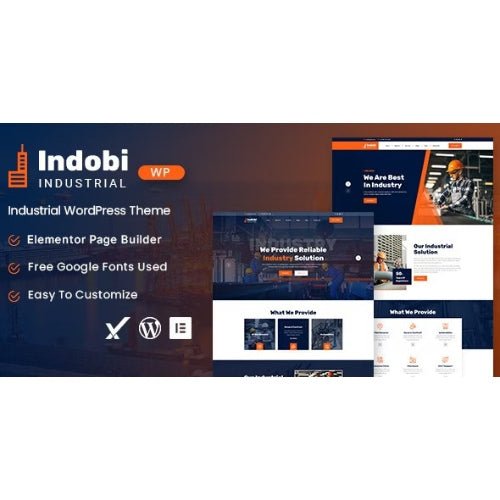 Indobi – Industrial WordPress Theme - Dghut