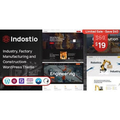 Indostio – Factory and Manufacturing WordPress Theme - Dghut