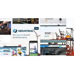 Industrial – Factory Business WordPress Theme - Dghut