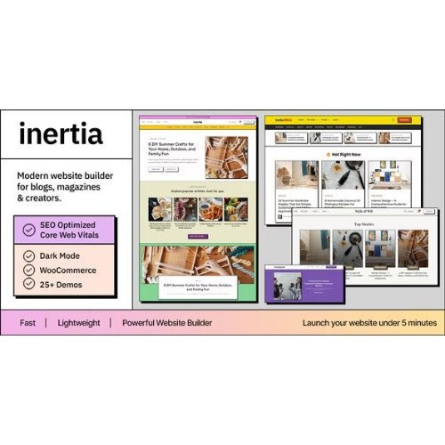 Inertia – Multipurpose Blog & Magazine WordPress Theme - Dghut