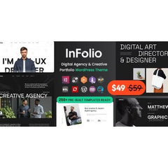 Infolio – Digital Agency & Creative Portfolio WordPress Elementor Theme - Dghut