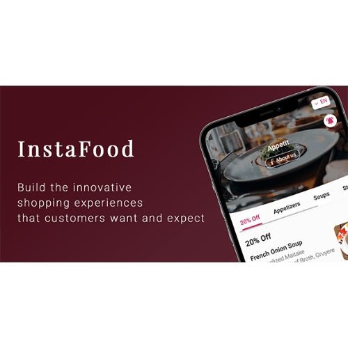 InstaFood – QR Menu, Food Delivery, Pickup & Dine - In for WordPress - Dghut