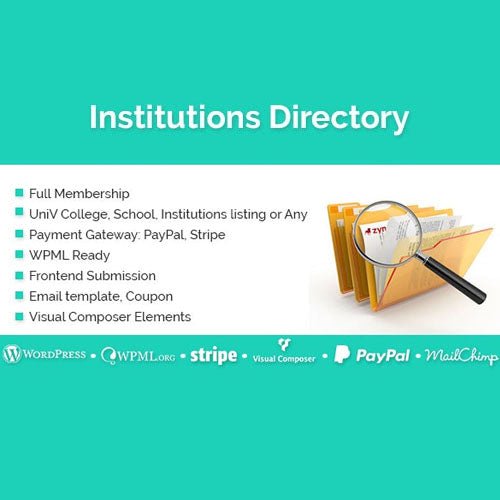 Institutions Directory - Dghut